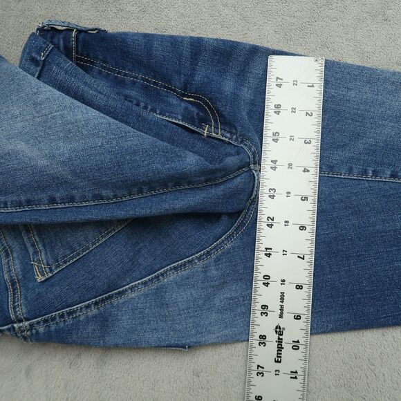 KanCan Jeans Junior's Size 9/28 Blue Mid-Rise Skinny Denim 29" Inseam Stretch - Picture 6 of 16